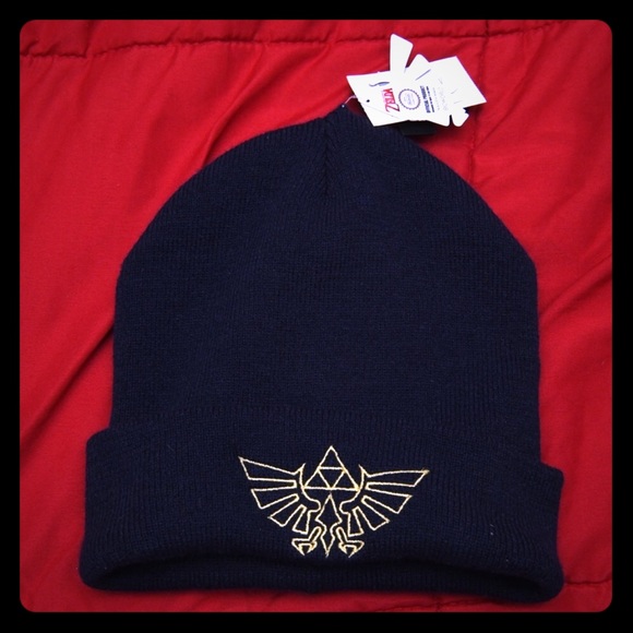 Hot Topic Accessories - NWT Zelda Navy Beanie